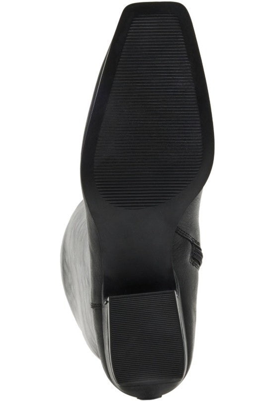 Madden Girl Women's Florence Snip-Toe Knee-High Boots Black Pari Size 7