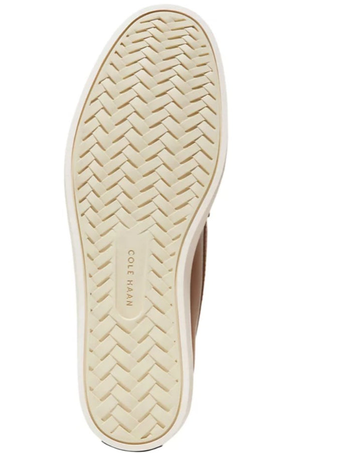 Cole Haan Men's Nantucket Slip-On Penny Loafers Shoes Tan/Ivory Size 11.5M
