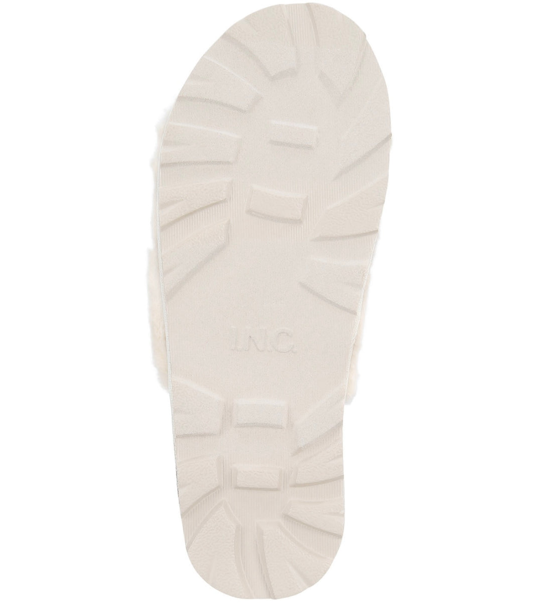 INC International Concepts Men's Comfort High Foam Faux-Fur Slippers