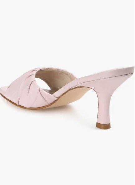 Journee Collection Women's Juliette Faux Leather Dressy Heels Pink Size 8.5
