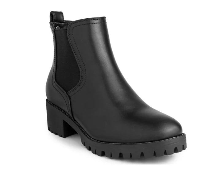Sugar Women's Kelce Ankle Boots Black Smooth Gore Size 7