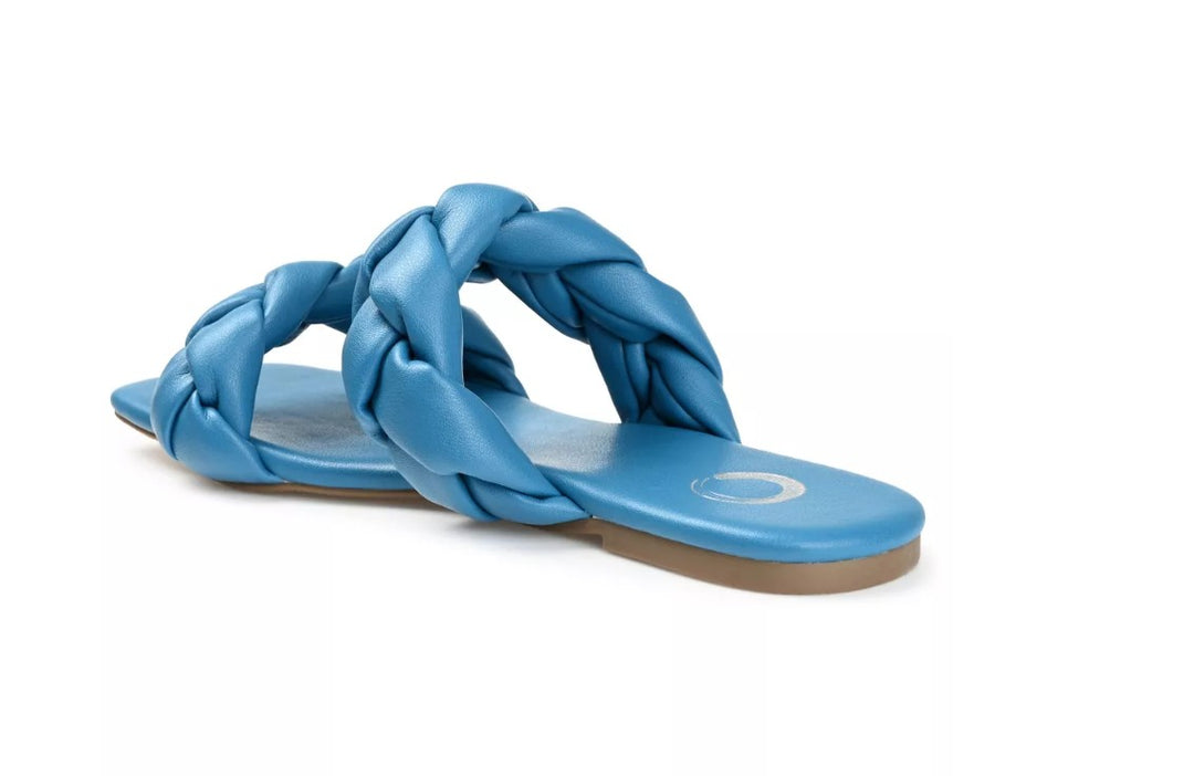 Journee Collection Women's Arietta Sandals Blue Size 7.5