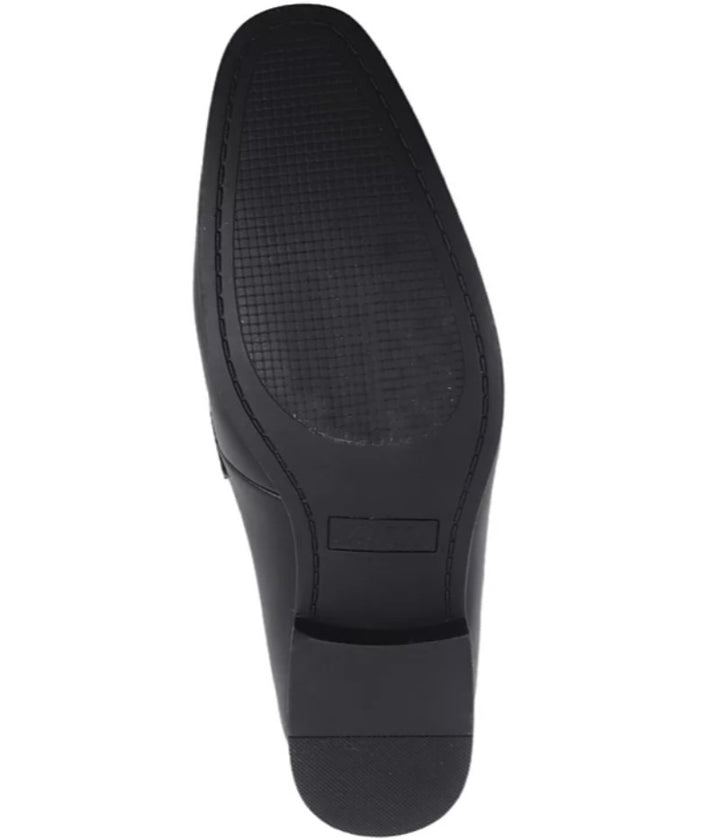 Alfani Men's Slip-on Parkerr Dress Loafer Shoes Black Size 8.5 M