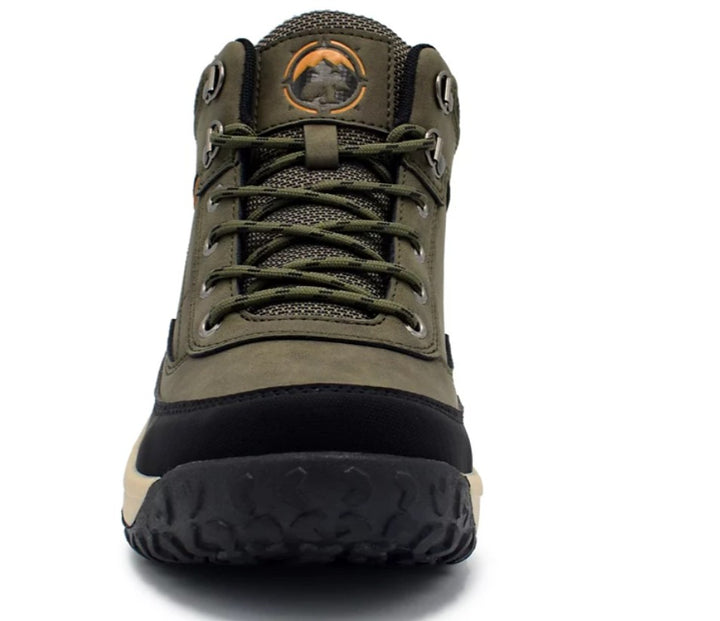 Polar Range Men's Cushioned Comfort Lace-up Closure Lundar Boot Olive-Wheat