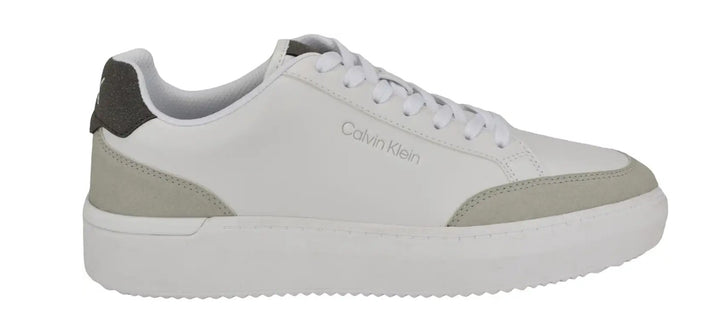 Calvin Klein Men's Blaven Sneakers Shoes Light Grey Size 11.5