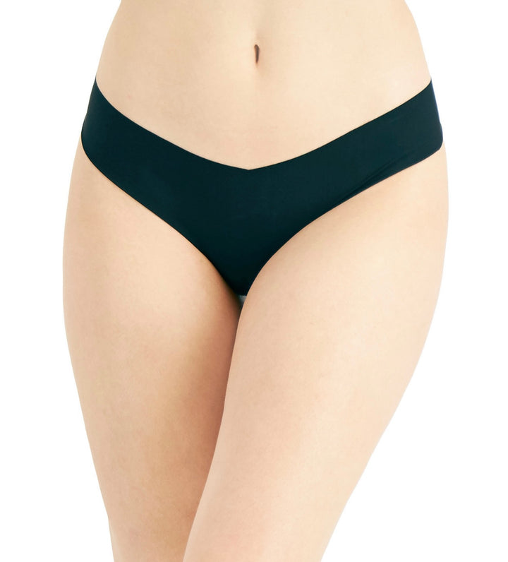 Jenni Women's No-Show Thong Underwear Deep Black