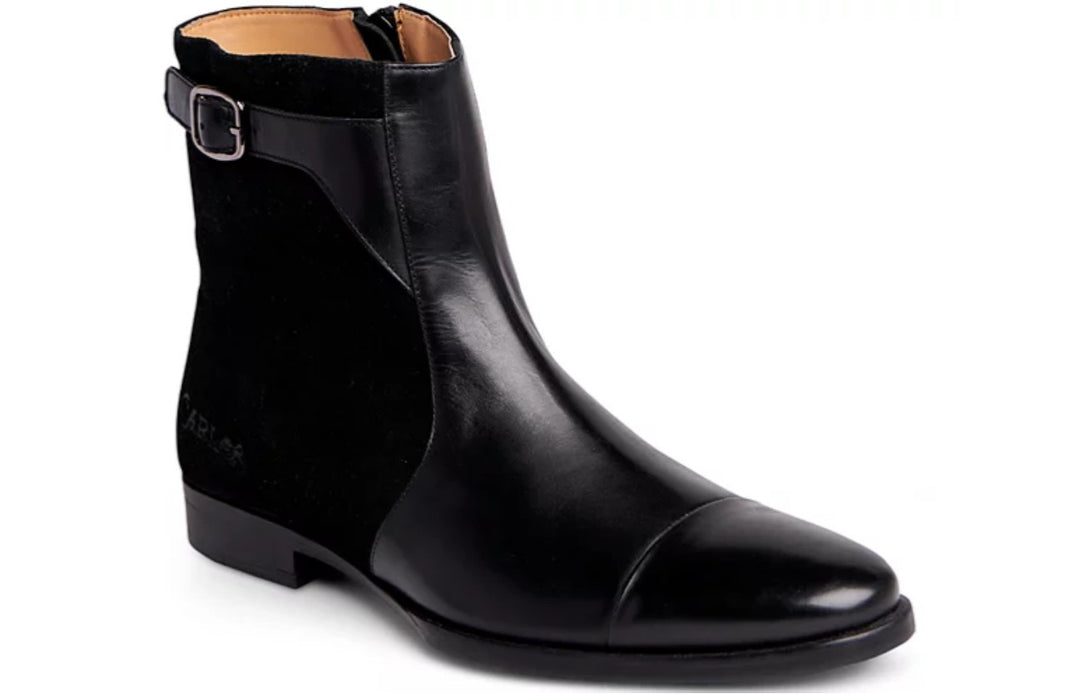 Carlos by Carlos Santana Men's Spirit Jodhpur Boots Black