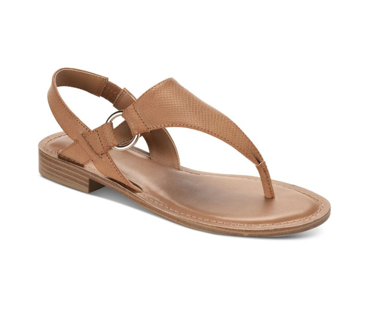 Style & Co. Women's Flexible Thong Goring Blairee Slip On Sandal Brown Size 7.5