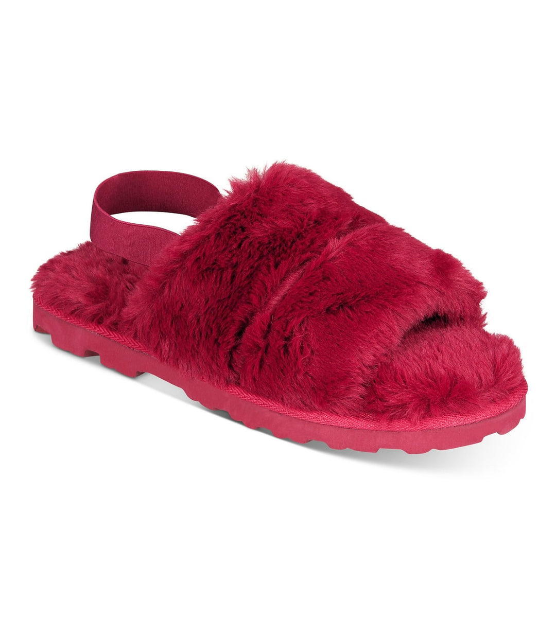 INC International Concepts Men's Comfort High Foam Faux-Fur Slippers