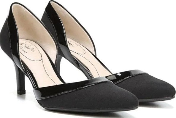 LifeStride Women's Saldana d'Orsay Pump Black Size 8.5