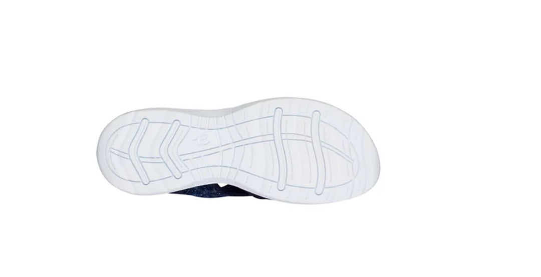 Easy Spirit Women's Traciee Lightweight Flat Easy-On Sandals Dark Blue