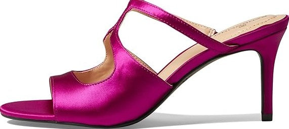 Bandolino Women's Mizelle Open Toe Slip-On Dress Sandals Jewel Fuchsia Size 7M