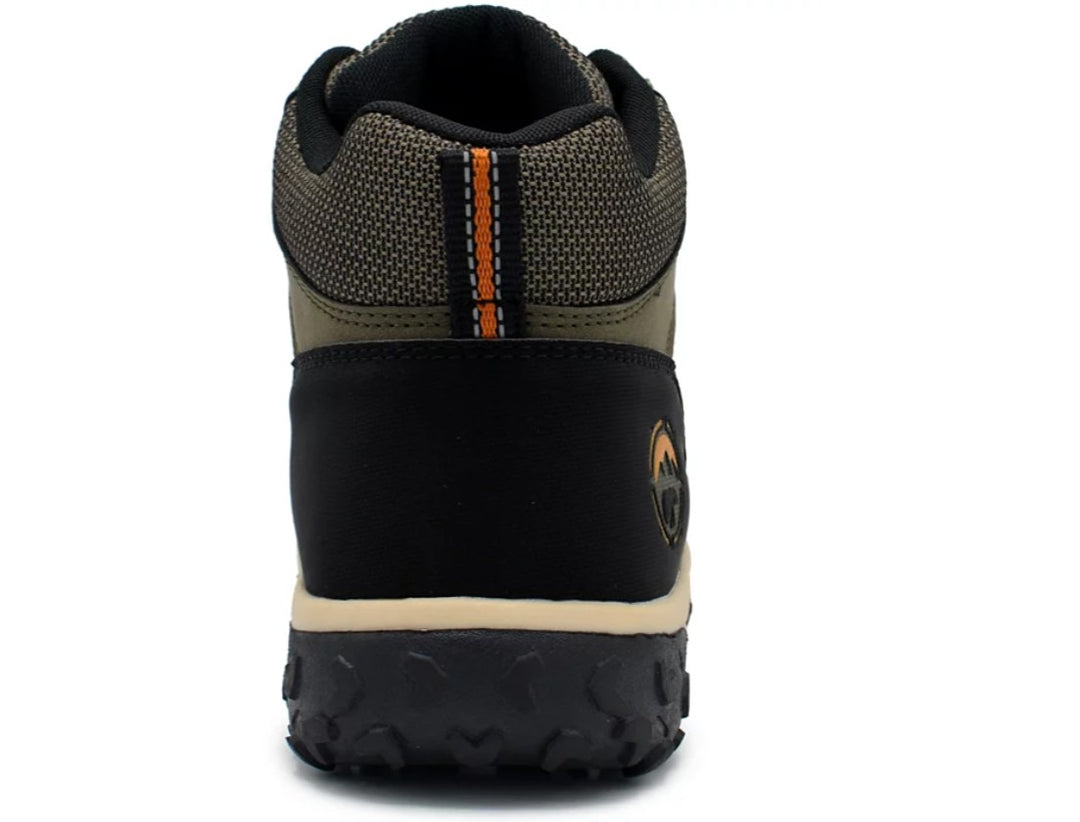 Polar Range Men's Cushioned Comfort Lace-up Closure Lundar Boot Olive-Wheat