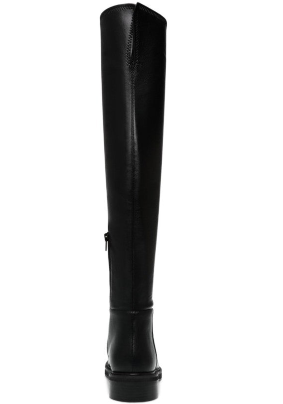 Steve Madden Women's Leza Over-The-Knee Stretch Boots Black Size 9