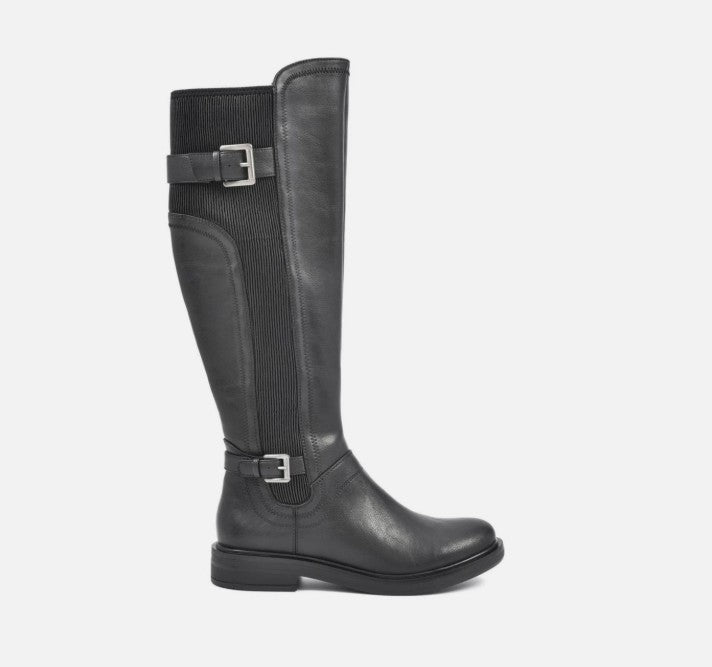 White Mountain Women's Meditate Tall Shaft Boots Black Size 8.5