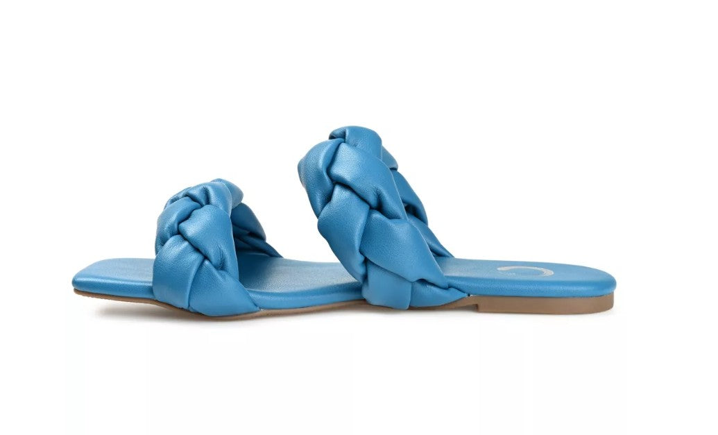 Journee Collection Women's Arietta Sandals Blue Size 7.5