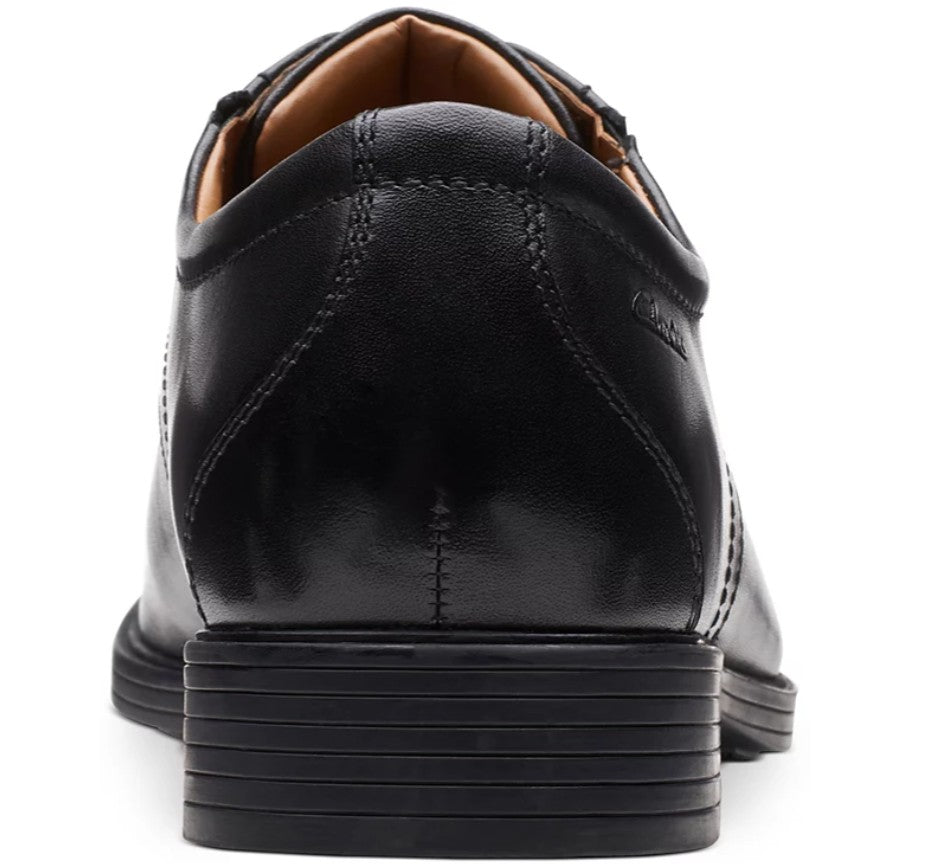 Clarks Men's Arch Support Whiddon Cap-Toe Oxfords Shoes Black Size 11 M