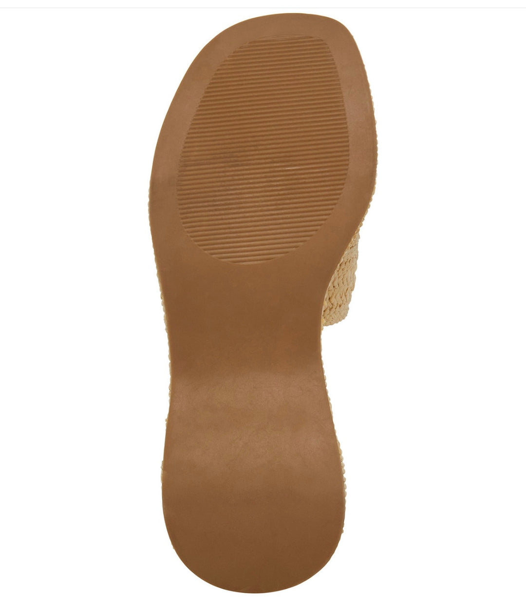 Madden Girl Women's Zahara Platform Wedge Sandals Natural Size 10M