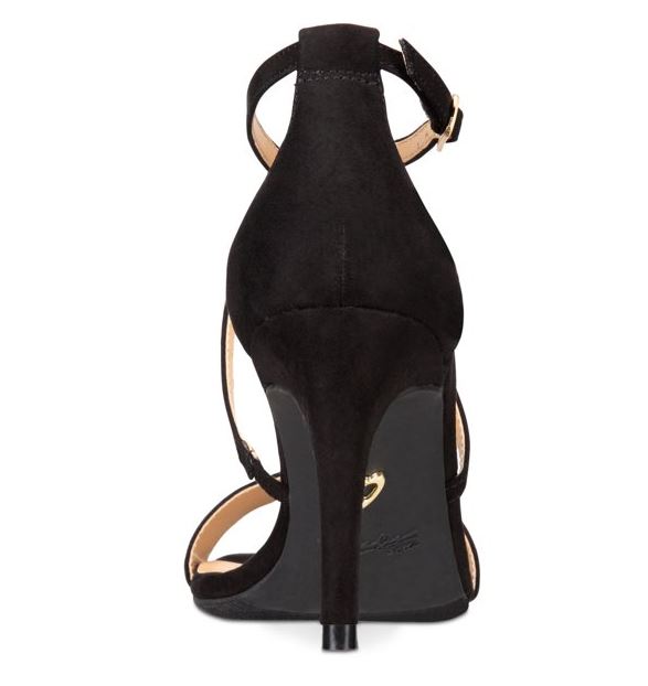 Thalia Sodi Women's Stiletto Heel Darria Strappy Sandals Black Size 11M