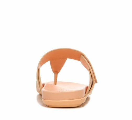 Naturalizer Women's GenN-Twirl Slip On Thong Sandals Soft Peach Size 6.5M