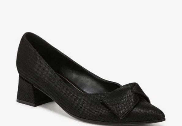 Naturalizer Women's Slip-on Pointed Toe Mavis Pump Shoes Black Size 9