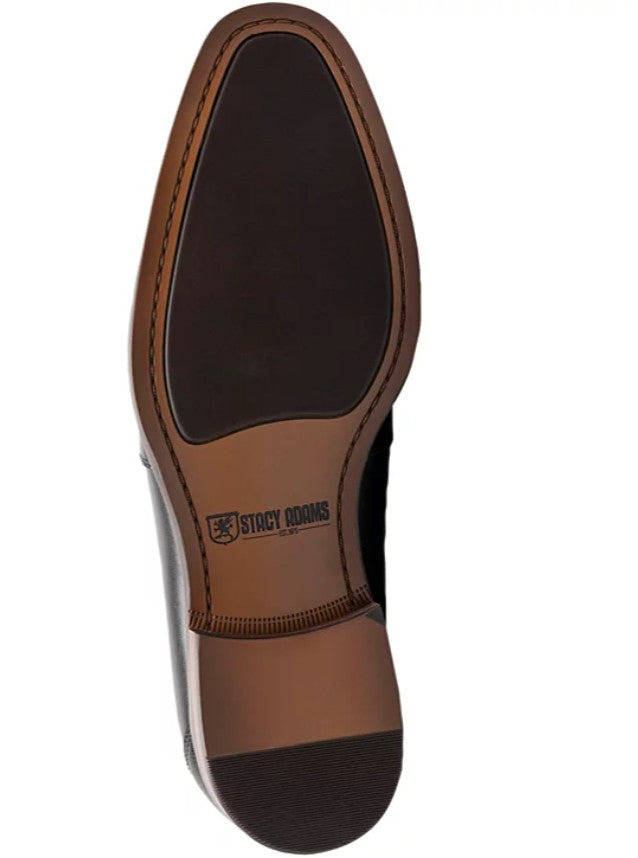 Stacy Adams Men's Kaylor Bit Dress Loafer Shoes Black Size 10 M