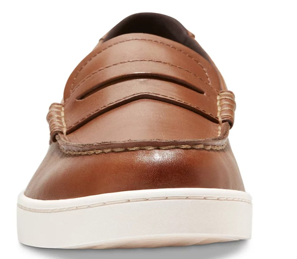 Cole Haan Men's Nantucket Slip-On Penny Loafers Shoes Tan/Ivory Size 11.5M