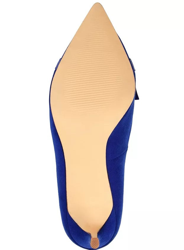 Journee Collection Women's Marek Pump Heels Blue Size 8