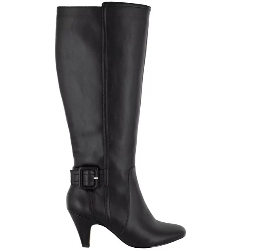 Bella Vita Women's Troy II Tall Dress Boots Black Leather Size 11