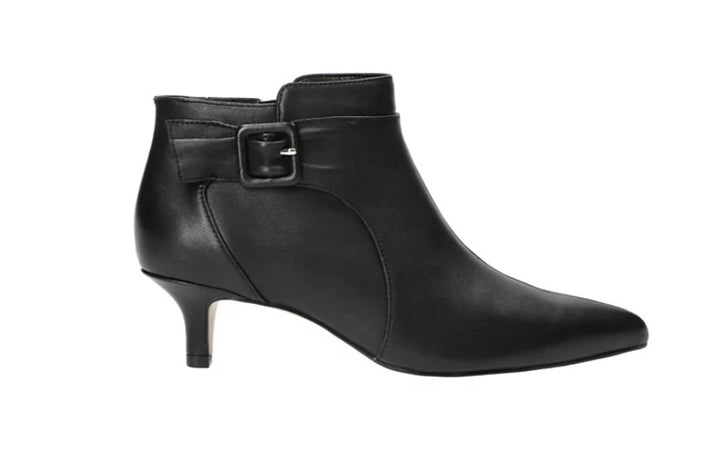 Bella Vita Women's Bindi Shooties Boots Black Leather Size 6.5