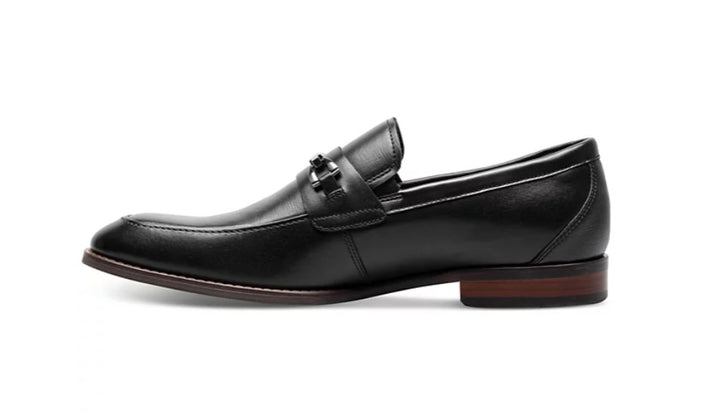 Stacy Adams Men's Kaylor Bit Dress Loafer Shoes Black Size 10 M