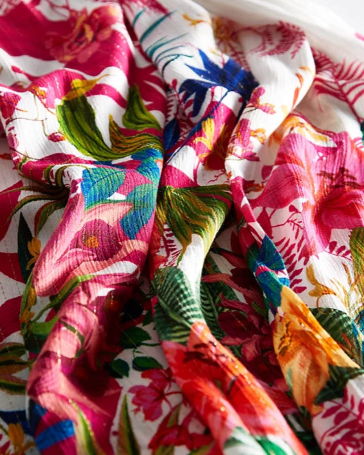 INC International Concepts Women's Floral V-Neck Maxi Dress Mara Garden Size M