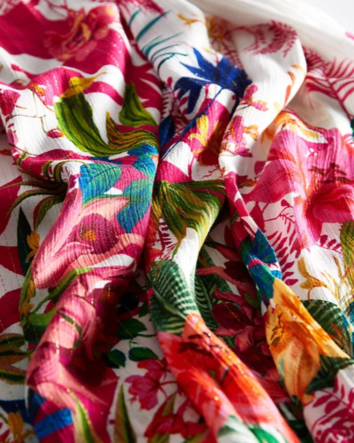 INC International Concepts Women's Floral V-Neck Maxi Dress Mara Garden Size M