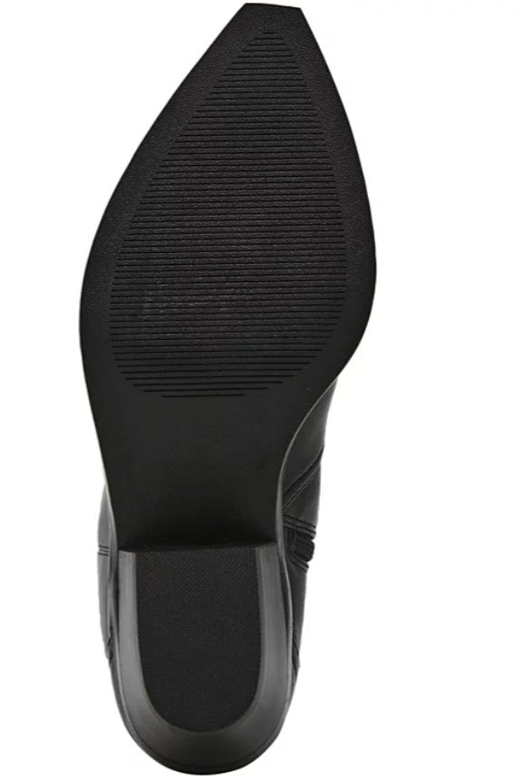 DV Dolce Vita Women's Kit Knee-High Cowboy Boots Black Smooth Size 8