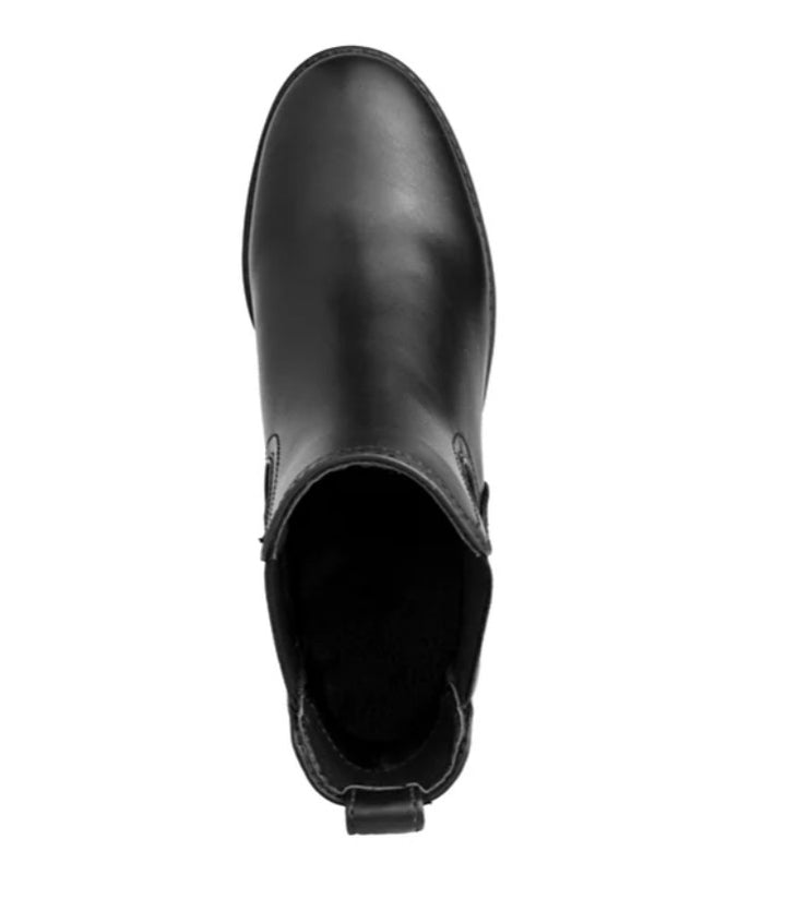 Sugar Women's Pull-on Kelce Ankle Boots Black Smooth Gore Size 7 M