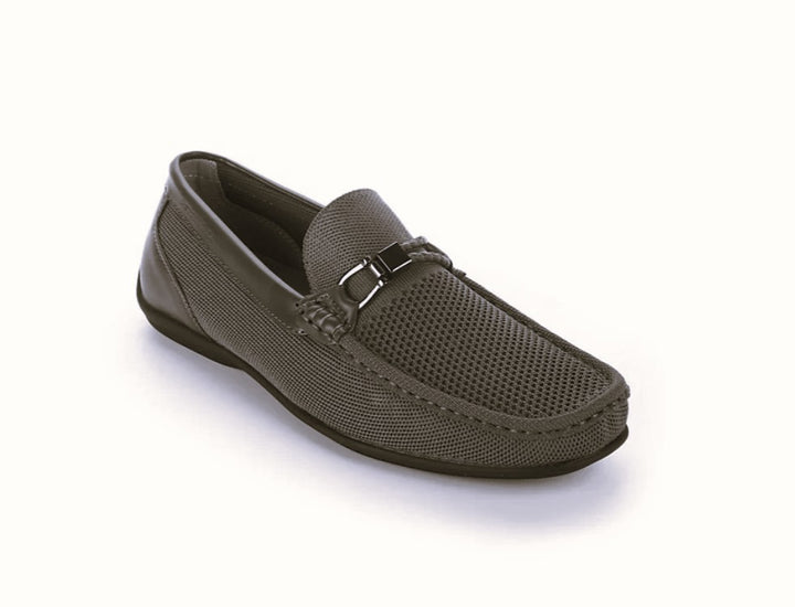 Aston Marc Men's Knit Slip-On Driving Shoes Loafers Gray Size 8.5