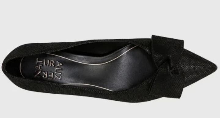Naturalizer Women's Slip-on Pointed Toe Mavis Pump Shoes Black Size 9