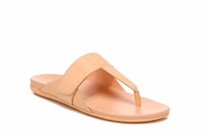 Naturalizer Women's GenN-Twirl Slip On Thong Sandals Soft Peach Size 6.5M