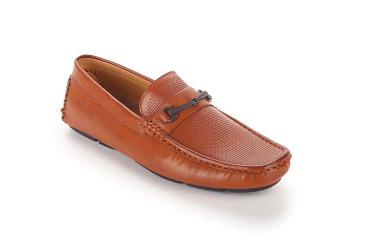 Aston Marc Men's Bit Slip-On Driving Shoes Tan Size 10 M