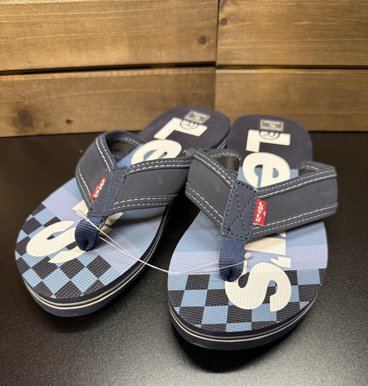 Levi's Men's Comfort Slip-on Sandals Navy Size 7