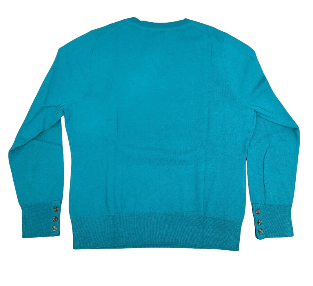 Women's Sweater Top Long Sleeve Buttons