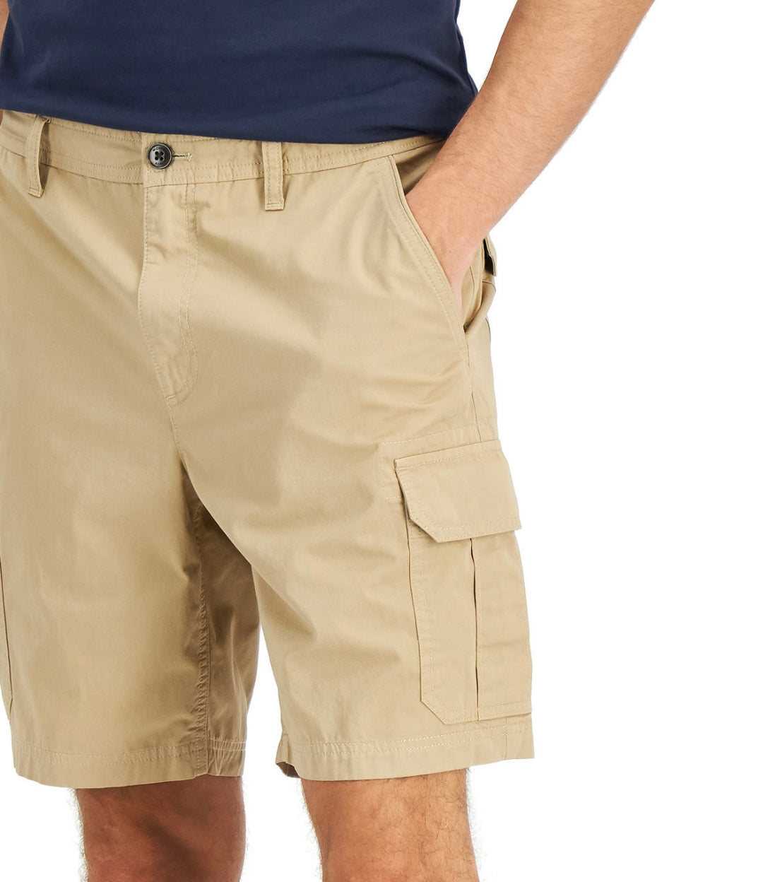 Michael Kors Men's Slim-Fit Garment-Dyed Cargo Shorts Chino Size 33