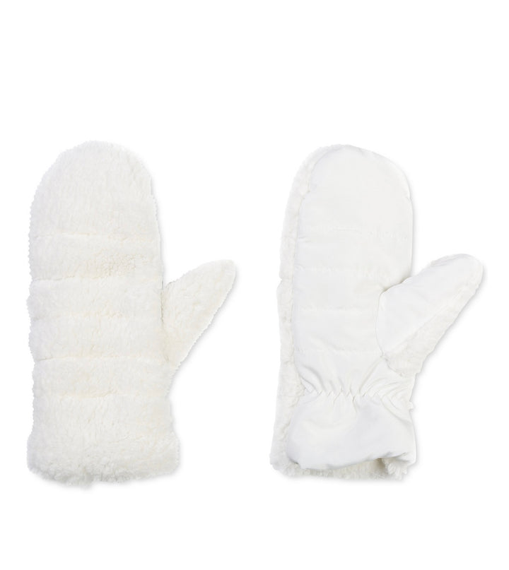 Jenni Women's Quilted Sherpa Mittens