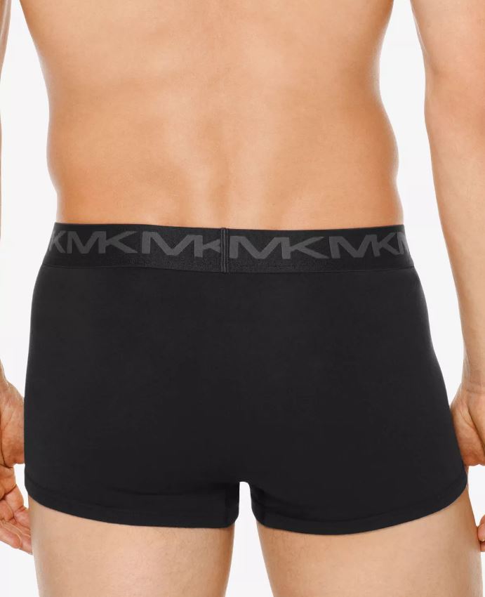 Michael Kors Men's Performance Cotton Trunks 3-Pack