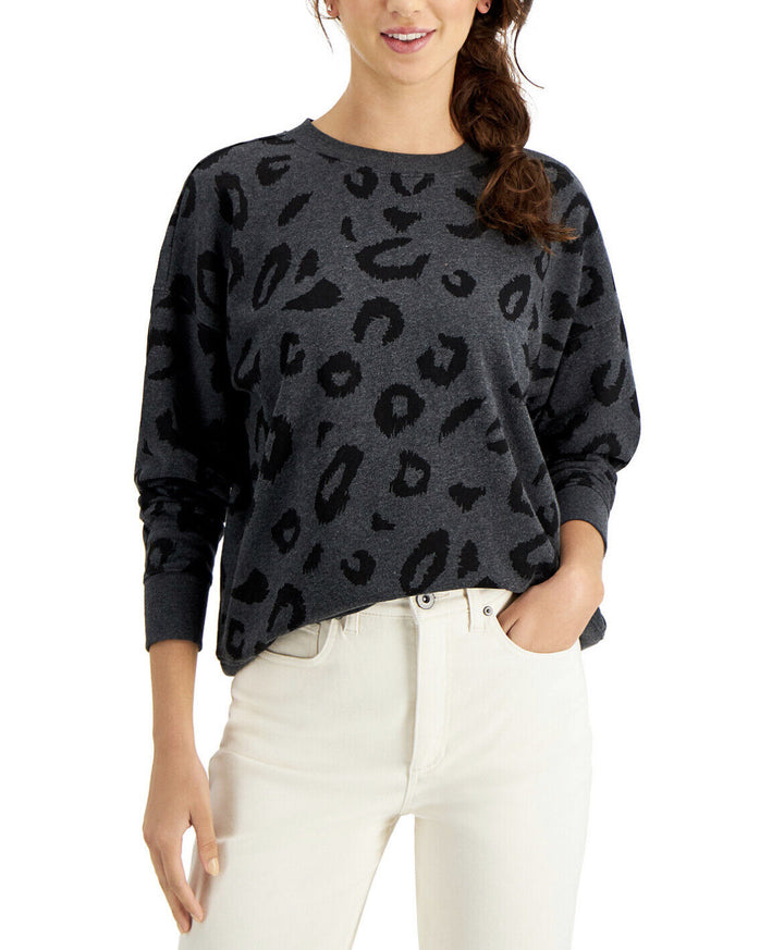 Women's Animal Print Sweatshirt