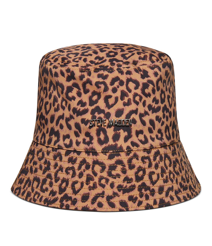Women's Leopard-Print Water Resistant Packable Bucket Hat