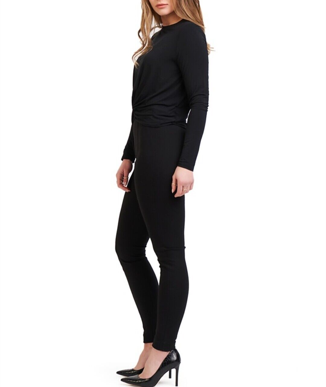 Women's Skinny Pant Stretch Elastic Waist