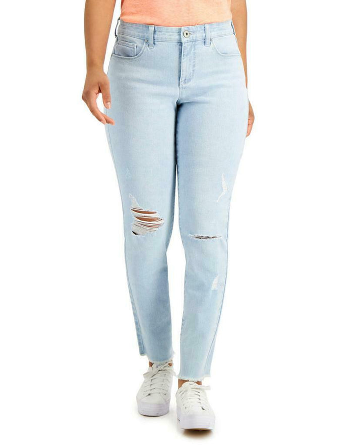 Women's Petite Curvy-Fit Skinny Jeans