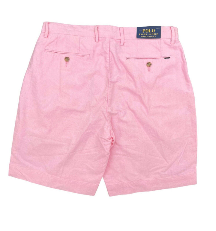 Polo Ralph Lauren Men’s Chino Shorts Pink Classic Fit 9” Cotton Pockets
