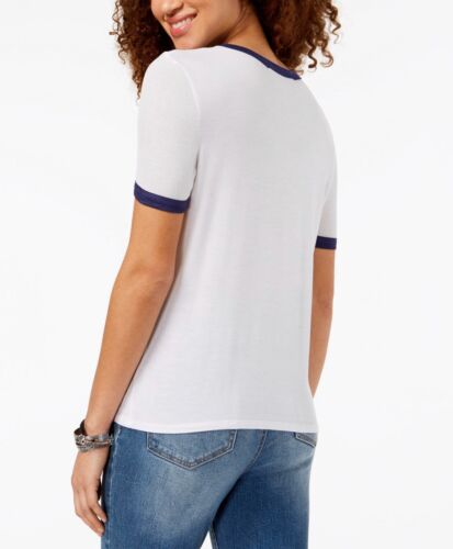 Juniors' Anchor-Graphic T-Shirt Short Sleeve